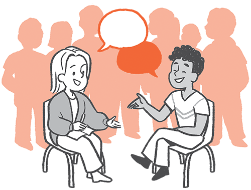 Fish Bowl strategy illustration